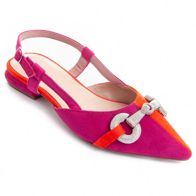 Casual ballerina for women. Padded natural leather insole. Comfortable fit. Non-slip sole. Reinforced stitching. Manufactured by other brands for our brand.