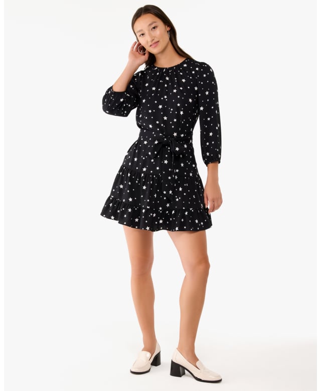Star Toss Shift Dress