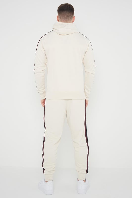 Nike Mens Tribute Poly Tracksuit In Cream