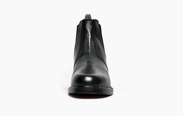 Catesby England are well known for creating 5-star designer boots and shoes. Made from a premium black leather upper the Catesby England Columbia is complemented by stretchy side goring panels, making it easy to just pull these boots on and embark upon your next adventure. This Catesby boot guarantees heritage and style from a boot which has been carefully selected for the best quality leathers with igorous attention to detail during manufacture that meet the very highest of standards. 
 - Premium leather upper
 - Elasticated side gussets
 - Pull on heel tab
 - Durable rubber outsole
 - Catesby branding