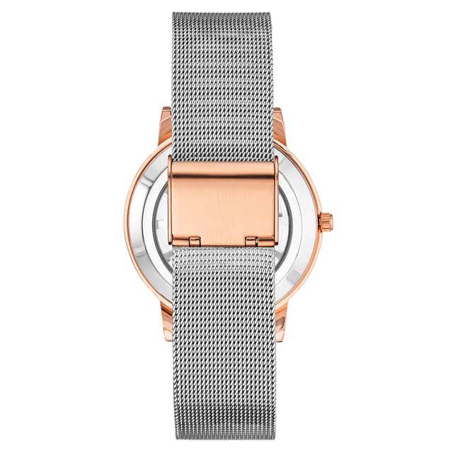 Juicy Couture Watch JC/1217WTRT
Genero: Mujer
Color principal: Oro rosa
mecanismo de relojeria: Cuarzo (bateria)
formato de la visualizacion: Analogico
La resistencia al agua: 0 ATM
Cierre del reloj: Braces
Funciona: No hay ninguna funcion extra
Color de la caja: Oro rosa
material de la caja: Metal
ancho de la caja: 36
longitud de la caja: 36
reloj de ajuste: Rhinestone
Color del brazalete: Plata
material del brazalete: Acero inoxidable
el ancho de la cara: 18
circunferencia de la muneca: 24
entrega: Caja de relojes
Estilo: Moda
Altura de la carcasa: 9
Vidrio: Vidrio mineral
color de la esfera: Plata
Reserva de energia: No automatico
Bezel: Ninguno