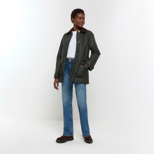 Womens wax cheap jacket river island