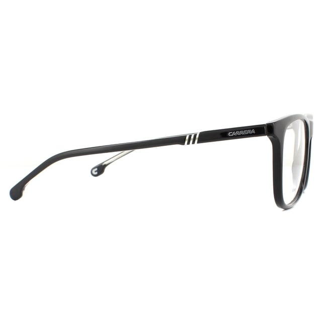Carrera Glasses Frames 1125 807 Black Men have a plastic frame with a square shape and are designed for men