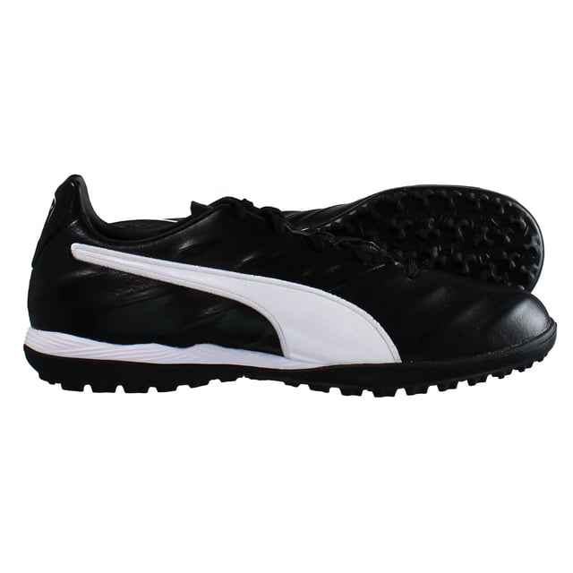 For turf training sessions, these are the boots you need. Featuring the all-new KINGForm technology, they have a rib structure that fuses to the super soft K-Leather in key contact areas. The result of that? Increased touch and responsiveness. Exactly what you need. What's more, you get great support in the heel, a mesh tongue for a comfy fit and a look that's sure to turn heads. 

DETAILS 
Low boot 
Super soft premium K-leather upper for sensational feeling 
KINGForm technology in key contact areas to increase touch and responsiveness 
Low-profile multi-studded rubber outsole 
TT: Turf Training 
Mesh tongue for comfortable fit 
Integrated heel counter for premium support and lock-down