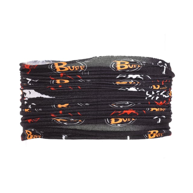 Tubular Buff.
 The BUFF multifunctional tubular reinvented: recycled materials, sun protection, ultra-elastic, seamless.
 Eco spirit, BUFF design and advanced technology for sports or everyday life.
 Measures: 45cm
 Composition: 95% Recycled polyester; 5% Elastane
 Care:
Wash maximum at 40º.
 Do not use bleach.
 Do not use dryer.
 Does not allow ironing.
 Do not dry clean.