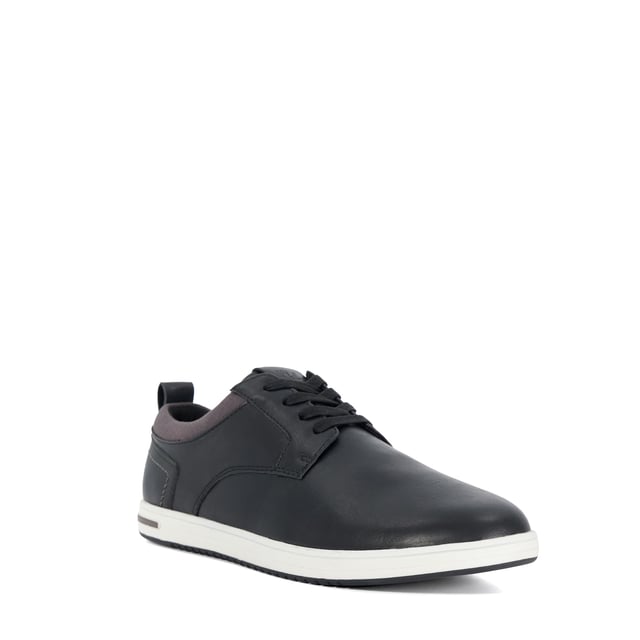 Dune Mens Wf Travels - Wide Fit Leather Lace-Up Trainer Upgrade your casual footwear collection with Travels, a trainer that stands out from the rest. Crafted from high-quality leather and designed in a wide fit style, this versatile pair combines durability with a sleek, refined look. With a classic lace-up fastening and cushioned heel, Travels provides all-day comfort and support.