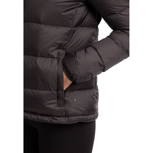Trespass Womens Ladies Humdrum Packaway Down Jacket Black