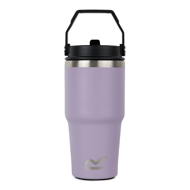 Material: 304 Stainless Steel. Durable. Carry Handle, Double Wall, Flip Up Straw, Insulated, Keeps Drinks Cold For 12 Hours, Keeps Drinks Warm For Up To 6 Hours, Leakproof, Non-Slip Base, Rubber Base, Thermulate Insulated. Design: Logo, Plain. Capacity: 0.6L.