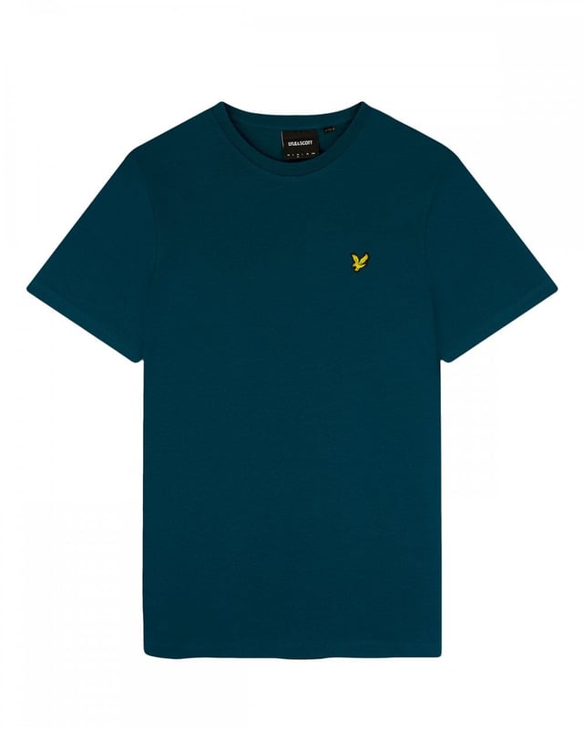 Dieses zeitlose Lyle & Scott T-Shirt ist ein Muss fur jede Garderobe. Dieses aus strapazierfahiger, weicher Baumwolle gefertigte Stuck verfugt uber ein Logo-Design auf der Brust fur ein klassisches Finish. Werten Sie Ihren Stil mit diesem zeitlosen Klassiker auf!, Grunes T-Shirt, hergestellt in Indien, 100 % Baumwolle, Markenlogo auf der Brust, kurze armel, normale Passform, fallt der Gro�e entsprechend aus, Markenaufnaher vorne links auf der Brust, Stil: TS400VOG W992