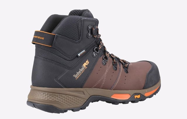 Light Trail ready - but ready to tackle tough jobs, too - these Tmberland Pro Switchback work hikers were designed with comfort, durability and performance in mind.
- Composite Safety Toe
- Waterproof design
- Anti-Fatigue Technology PU Footbed
- Non-Metallic Puncture-Resistant Plate
- Non-Metallic Shank
- Lightweight, Cushioning EVA Midsole
- Timberland PRO Rubber Outsole