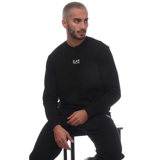 Heren Emporio Armani EA7 Core Identity Trainingspak in katoenmix