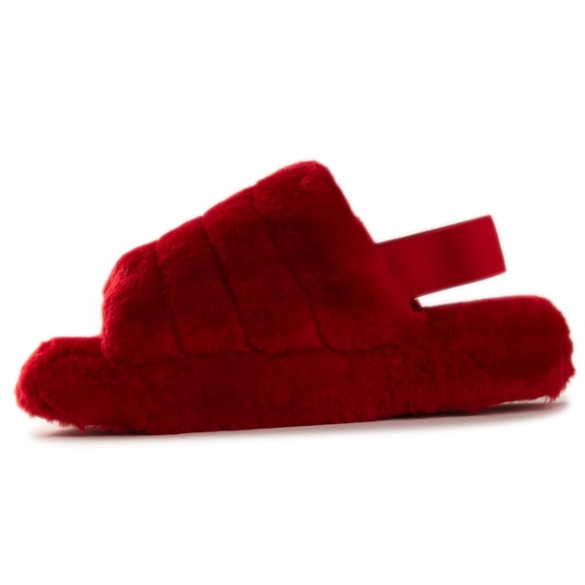 Red ugg sandals sales