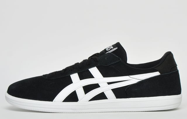 <p><b></b>A low-profile trainer inspired by the Asics Vickka, introduced in the 1980â€™s, these Asics Tiger Percussor TRS menâ€™s trainers have been recreated with minimalist design, presented in a luxe black suede leather upper with synthetic overlays for additional support. </p><p class='MsoNormal' style='mso-margin-top-alt:auto;mso-margin-bottom-alt:auto; line-height:normal'>The padded ankle provides extra comfort and the durable rubber outsole offers extra grip on a multitude of surfaces, </p> <p class='MsoListParagraphCxSpFirst' style='mso-margin-top-alt:auto;mso-margin-bottom-alt: auto;mso-add-space:auto;text-indent:-18.0pt;line-height:normal;mso-list:l0 level1 lfo1'>- - Suede leather upper</p> <p class='MsoListParagraphCxSpMiddle' style='mso-margin-top-alt:auto;mso-margin-bottom-alt: auto;mso-add-space:auto;text-indent:-18.0pt;line-height:normal;mso-list:l0 level1 lfo1'>- -Low profile arthetic</p> <p class='MsoListParagraphCxSpMiddle' style='mso-margin-top-alt:auto;mso-margin-bottom-alt: auto;mso-add-space:auto;text-indent:-18.0pt;line-height:normal;mso-list:l0 level1 lfo1'>- - Cupsole construction</p> <p class='MsoListParagraphCxSpMiddle' style='mso-margin-top-alt:auto;mso-margin-bottom-alt: auto;mso-add-space:auto;text-indent:-18.0pt;line-height:normal;mso-list:l0 level1 lfo1'>- -Pivot point grip outsole</p> <p class='MsoListParagraphCxSpMiddle' style='mso-margin-top-alt:auto;mso-margin-bottom-alt: auto;mso-add-space:auto;text-indent:-18.0pt;line-height:normal;mso-list:l0 level1 lfo1'>- - Vintage heritage style</p> <p class='MsoListParagraphCxSpLast' style='mso-margin-top-alt:auto;mso-margin-bottom-alt: auto;mso-add-space:auto;text-indent:-18.0pt;line-height:normal;mso-list:l0 level1 lfo1'>- -Asics branding throughout</p> <p class='MsoListParagraphCxSpLast' style='mso-margin-top-alt:auto;mso-margin-bottom-alt: auto;mso-add-space:auto;text-indent:-18.0pt;line-height:normal;mso-list:l0 level1 lfo1'>- Asics branding throughout </p>