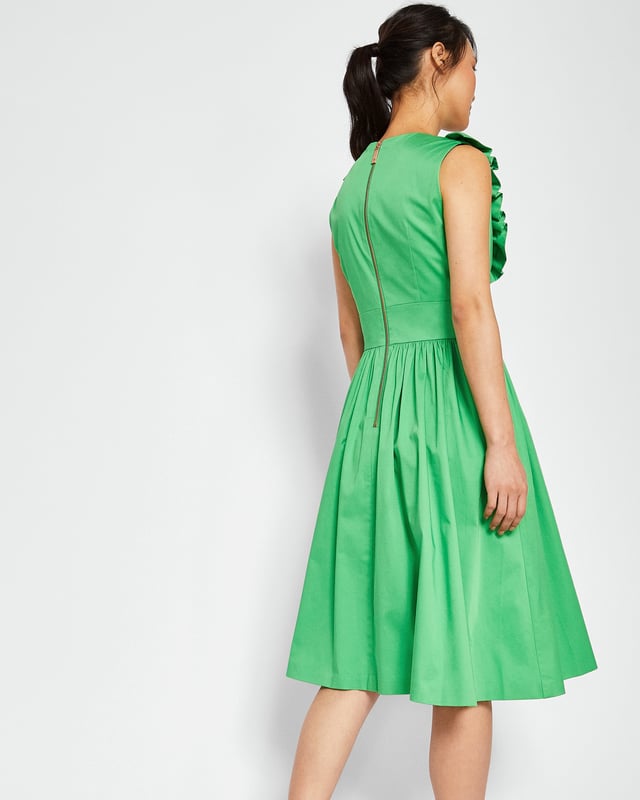 green emerald velvet dress DRESSES - MID-GREEN | URSILLE | Ted Baker  Ted Baker London