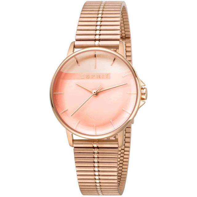 <table><tr><td>Geschlecht</td><td>Damen</td></tr><tr><td>Hauptfarbe</td><td>Rose Gold</td></tr><tr><td>Uhrwerk</td><td>Quarz: Batterie</td></tr><tr><td>Anzeigeformat</td><td>Analog</td></tr><tr><td>Wasserdichtigkeit</td><td>3 ATM</td></tr><tr><td>Funktionen</td><td>Keine Extra Funktion</td></tr><tr><td>Gehäusefarbe</td><td>Rose Gold</td></tr><tr><td>Gehäusematerial</td><td>Edelstahl</td></tr><tr><td>Fassungen</td><td>Keine</td></tr><tr><td>Gehäusebreite</td><td>32mm</td></tr><tr><td>Gehäuselänge</td><td>32mm</td></tr><tr><td>Gehäuse Höhe</td><td>7</td></tr><tr><td>Lünette</td><td>fest</td></tr><tr><td>Glas</td><td>Mineralglas</td></tr><tr><td>Bandanschlussbreite</td><td>16mm</td></tr><tr><td>Anzeigefarbe</td><td>Rose Gold</td></tr><tr><td>Gangreserve Reserve</td><td>Keine Automatik</td></tr><tr><td>Armbandfarbe</td><td>Rose Gold</td></tr><tr><td>Armbandmaterial</td><td>Edelstahl</td></tr><tr><td>Verschluss</td><td>Schmuckschließe</td></tr><tr><td>Armbandumfang (max.)</td><td>190mm</td></tr><tr><td>Stil</td><td>Klassisch, Elegant</td></tr><tr><td>Lieferumfang</td><td>Uhrenbox</td></tr></table>
