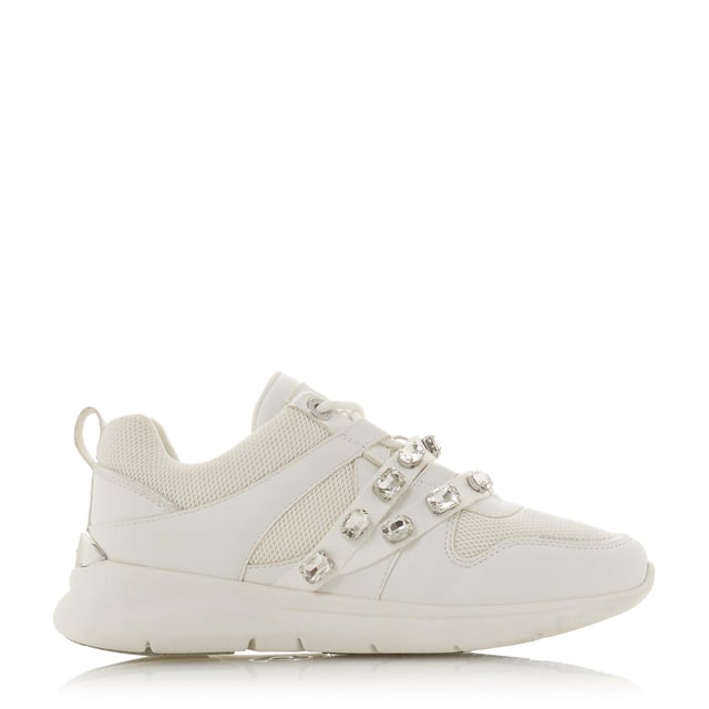Dune Ladies EXTRAA S Jewel Strap Trainers
