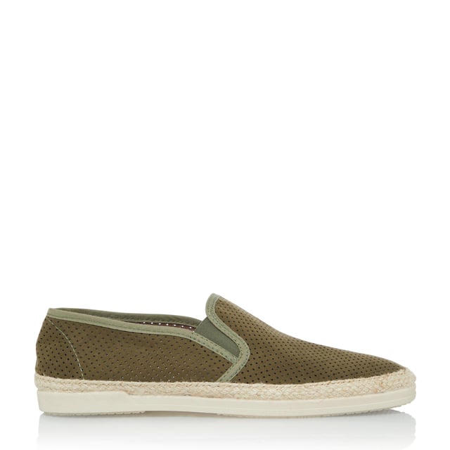 Dune Mens FAI Perforated Upper Espadrilles