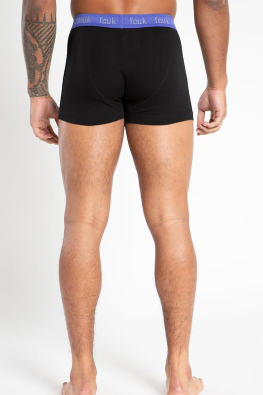 Blue 5 Pack Fcuk Cotton Boxers