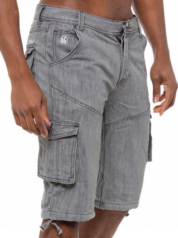 S-5XL Patchwork Elastic Cotton Shorts Hippy Yoga Half Pants - Foto 3