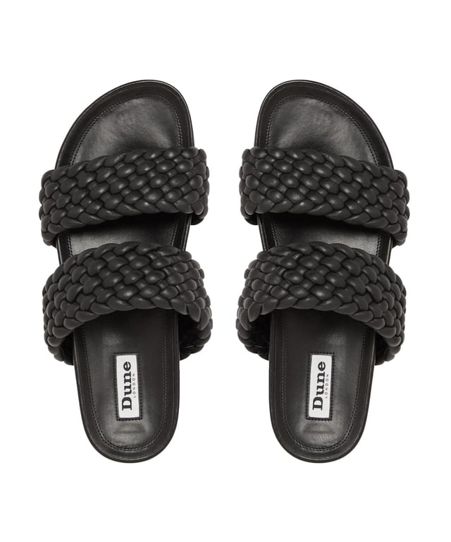 Dune clearance black sliders