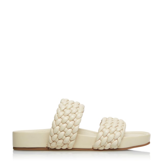 Dune Ladies LAYLOW Double Woven Strap Sliders