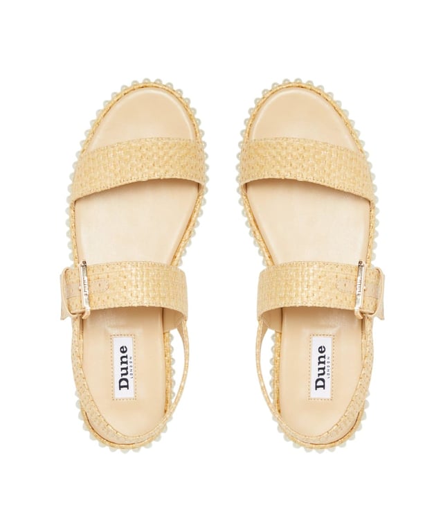 Dune ladies sandals clearance