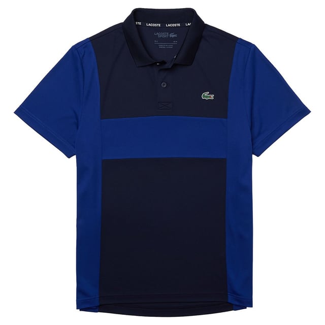 Lacoste Sport Navy Resistant Anti Odor Polo Shirt