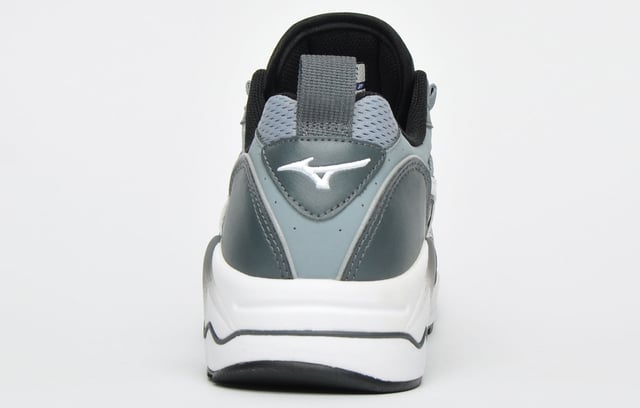 Mizuno Sport Style Wave Rider 1 Grijs Lace Up Heren Hardlooptrainers D1GA192705