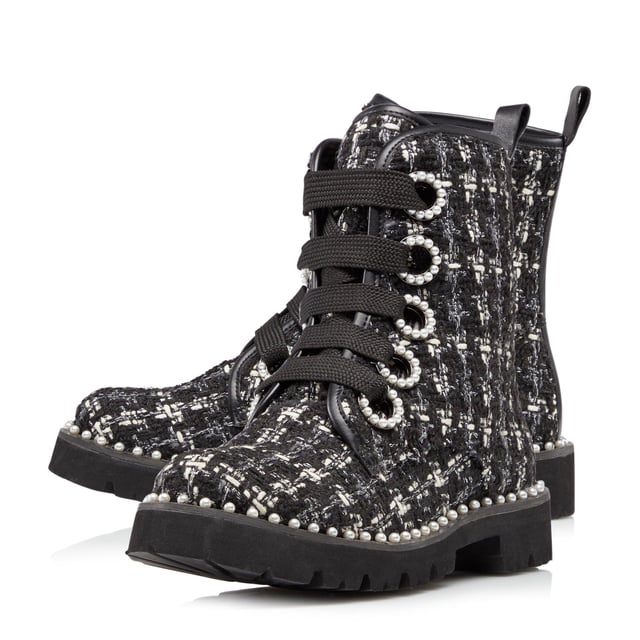 Dune Ladies PURLA Pearl Detail Ankle Boots