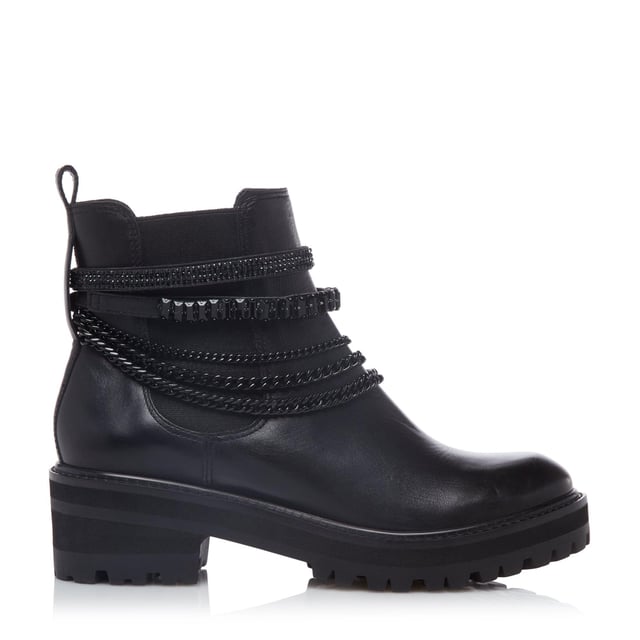 Dune shop diamante boots