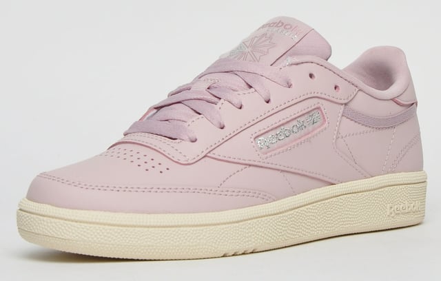 These Reebok Classic Club C85 womens trainers are the perfect example why the court shoe will never go out of style. The versatility of this clean iconic classic makes them perfect to wear on any occasion. Featuring a soft leather upper, a die-cut EVA midsole and padded foam sock liner, the Reebok Classic Club C 85 boasts sumptuous comfort, a snug fit and fatigue-free wear throughout the day. <p>- Soft leather upper synthetic for full foot comfort </p> <p>- Padded foam sock liner for sumptuous wear </p> <p>- Low-cut design for quicker foot transitions </p> <p>- Die-cut EVA midsole for a lightweight layer that absorbs impact </p> <p>- High abrasion outsole </p> <p>- Reebok Classic branding throughout</p>