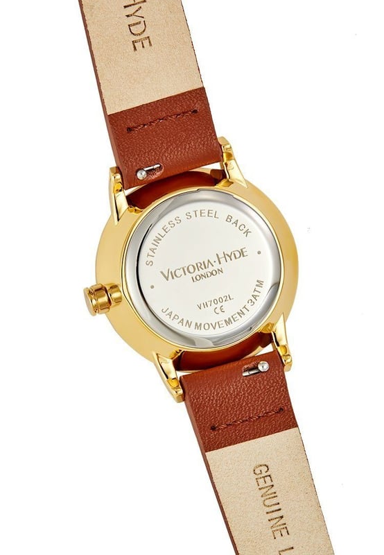 Quality Japanese imported quartz movement; dial: mineral glass.
Genuine leather strap, easy to replace, easy to disassemble without tools.
3 bar/3 ATM waterproof for everyday life, not suitable for swimming, diving, shower etc. Not with hot water.
Watch case diameter: 28.2 mm. Watch case thickness: 7.82 mm. Length of armband: approx. 19.5 cm; width of the armband: 12 mm.
The fashion women's watch can serve as a nice gift for your friend, family or friend and so on, or you could wear it yourself.