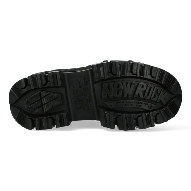 The Iconic Boot WALL285-S2 is from the ever so popular Wall collection, Constructed from the finest hide leather combined with a durable rubber sole. These boots feature Lace-up fastening, cushioned insole, leather lining and embodies the quality, style and comfort that you have come to expect from New Rock Boots.These stylish unisex boots have a 10cm gum rubber heel to give you a towering presence that is sure to turn heads. The fit is superb, sleek and sexy as pictured. Why not buy some thing unique, versatile, stylish and different.  Heel Height - 10cm Platform Height - 8cm Shaft Height - 10cm Sole Material - Natural Rubber Outer Material - Cow Hide Leather