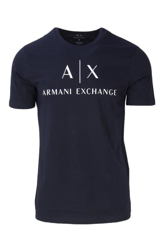 <b>Brand:</b> Armani Exchange<br><b>Gender:</b> Men<br><b>Type:</b> T-shirts<br><b>Season:</b> Spring/Summer<br><br><b>PRODUCT DETAIL</b><br>&bull; <b>Color:</b> blue<br>&bull; <b>Pattern:</b> print<br>&bull; <b>Sleeves:</b> short<br>&bull; <b>Neckline:</b> round neck<br><br><b>COMPOSITION AND MATERIAL</b><br>&bull; <b>Composition:</b> -100% cotton <br>&bull;  <b>Washing:</b> machine wash at 30°