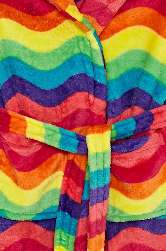 Rainbow Rbe Yumi Girls Girls Bright Rainbow Unicorn Robe