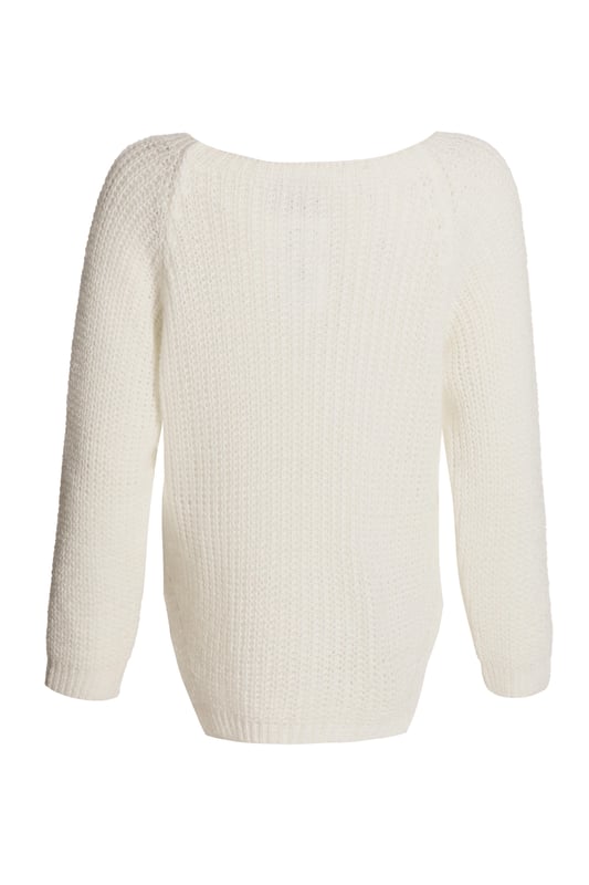 - Cable knit - Round neckline - Long sleeve - Split hem - Model height 5' 7 - Model wears size: s - Always check the wash care label, cool hand wash with mild detergent