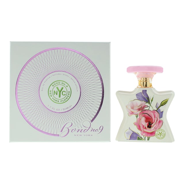 New York Flowers, launched in 2023, is a fragrance for women and men by Bond No 9. Perfect for Spring and Summer, this fragrance is mostly worn during the day. This fragrance contains top notes Kir Royal, Clementine and Green Anjou Pears. Middle notes of this fragrance are Grasse Rose and Jasmine with base notes of Iris and Amber.