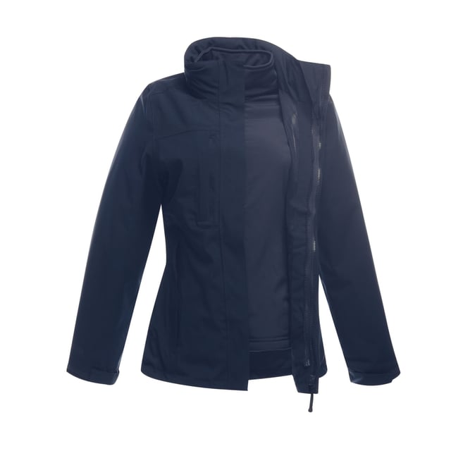 Waterproof and breathable Isotex 10000 fabric. Part mesh, part polyester taffeta lining. Taped seams. Concealed hood with adjusters. 2 zipped lower pockets and 1 zipped chest pocket. Double stormflap with hook and loop fastening. Adjustable cuffs. Adjustable shockcord hem. 100% Polyester. Regatta Mens sizing (chest approx): XS (35-36in/89-91.5cm), S (37-38in/94-96.5cm), M (39-40in/99-101.5cm), L (41-42in/104-106.5cm), XL (43-44in/109-112cm), XXL (46-48in/117-122cm), XXXL (49-51in/124.5-129.5cm), XXXXL (52-54in/132-137cm), XXXXXL (55-57in/140-145cm).