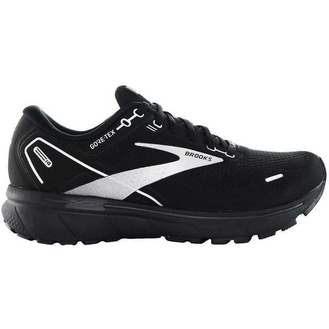 Experience the perfect blend of cushioning, support, and weather protection with the Brooks Ghost 14 GTX Men's Black Running Trainers. Engineered for the dedicated runner, these trainers combine Brooks' innovative technology with a sleek design for an unparalleled running experience.

Key Features:

 GORE-TEXÂ® Technology:  The inclusion of GORE-TEXÂ® technology ensures these trainers are waterproof and breathable, providing protection against various weather conditions.

 Advanced Cushioning:   The Ghost 14 features Brooks' signature cushioning technology, offering a responsive and plush feel with every stride.

 Supportive Structure:   Engineered with a supportive structure, these trainers provide stability and comfort, making them ideal for both short sprints and long-distance runs.

 Versatile Black Design:   The sleek black color adds a touch of sophistication while remaining versatile for various running outfits and styles.

 Durable Outsole:   The trainers are equipped with a durable outsole, offering excellent traction on various surfaces and ensuring longevity.

 Brooks Branding:   Look for the iconic Brooks logo, a symbol of the brand's commitment to quality and performance in the running community.

 Comfortable Fit:   Designed with the runner's comfort in mind, these trainers feature a secure and comfortable fit to enhance your running experience.

Running Performance:

 Responsive Ride:   The Ghost 14 provides a responsive ride, ensuring a smooth transition from heel to toe during your runs.

 Adaptable to Terrain:   Whether you're hitting the pavement or tackling trails, these trainers adapt to different terrains, offering a reliable grip and support.

 All-Weather Performance:   With GORE-TEXÂ® technology, these trainers are ready for all-weather performance, keeping your feet dry and comfortable in rain or shine.