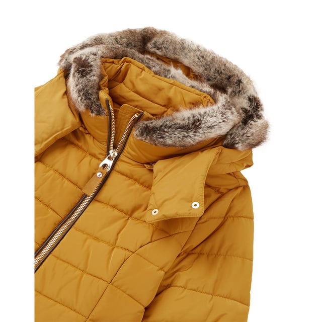 Joules gosling padded jacket yellow 2025