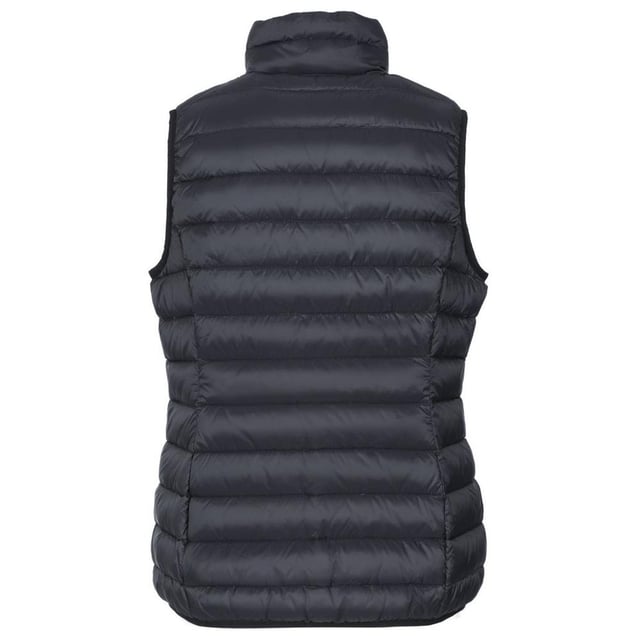 Ultra lichtgewicht bodywarmer 2 onderste zakken met rits Lage rits aan de voorkant Bijpassende binding bij de zoom en armsgaten Kleinere zak in normale zak Buitenkant: 100% Polyamide, Voering: 100% Polyamide, Vulling: 90% Dons / 10% Veren Borstomvang Trespass Dames (ca.): XS / 81 cm, S / 86 cm, M / 91,4 cm, L / 96,5 cm, XL / 101,5 cm , XXL / 106,5 cm.