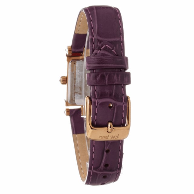 FOLLI FOLLIE WF13B037SSL Uhr Frau Quarz• Material: Edelstahl• Glas: Mineral• Armband: Leder• Farbe: Rosegold• Wasserbeständigkeit: 0 m (0 ATM)• Gehäusegröße: 18 mm
