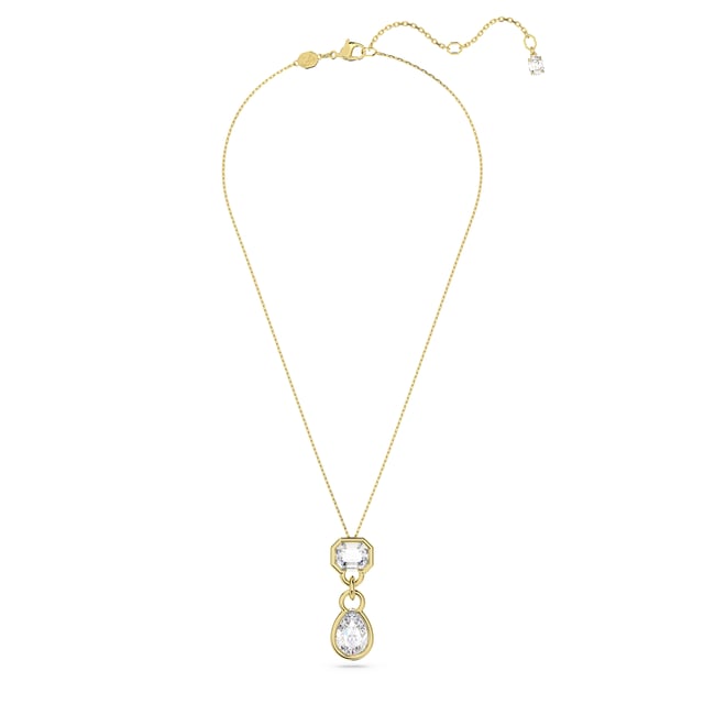 This dazzling Necklace for Women from Swarovski is the perfect gift to spoil yourself or a loved one. The Necklace is made out of Gold Plated Metal, colored Gold at Length: 47 cm weighing in at  grams. The Swarovski 'Dextera' Women's Gold Plated Metal Necklace - Gold 5663339 is delivered in a stunning gift box and carries a two year warranty.