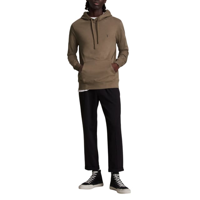 ALL SAINTS RAVEN OTH Mens Hoodies Pullover Jumper ALL SAINTS Men’s Hoodie
Style Name : Raven OTH
Style Code : MD154R
100% Cotton
Made in India
Regular Fit
Drawstring hood
Welt Pocket
Carbon Brushed Cotton
Ram Skull Embroidered Logo
Machine Washable (Please see the washing Instruction)