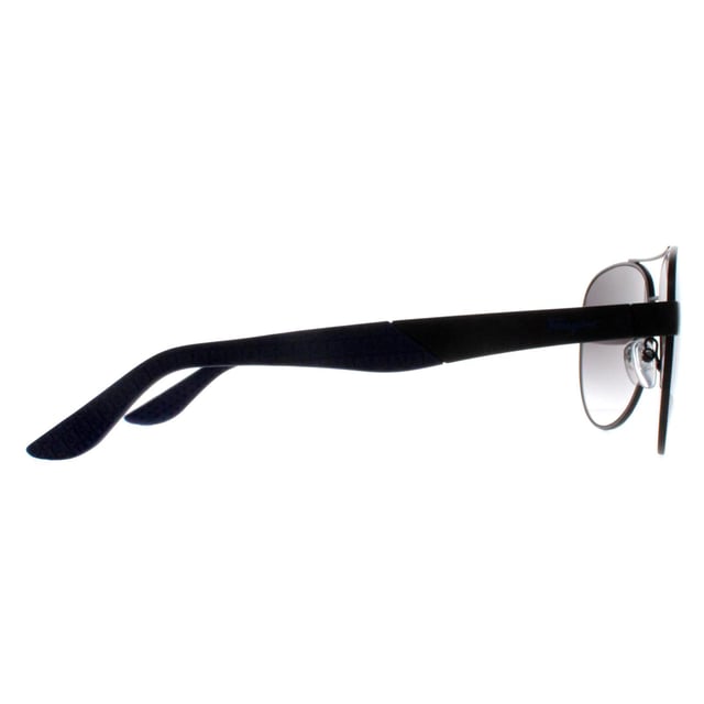 Salvatore Ferragamo Aviator Mens Matte Black Grey Gradient SF275S  Sunglasses exude luxury and elegance, embodying the refined craftsmanship for which the brand is known. These sunglasses feature a bold, aviator frame that makes a sophisticated statement, seamlessly blending modern design with timeless appeal. Made from high-quality metal , the SF275S offers durability and comfort, while the lenses provide full superb UV protection to shield your eyes from harmful rays. The subtle Ferragamo logo accents on the temples add a touch of understated opulence, making these sunglasses the perfect accessory for those seeking both fashion-forward style and premium functionality.