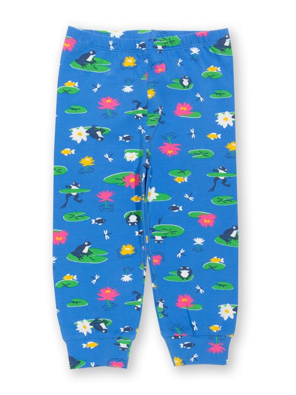 New! Love to lounge? Kite have just the thing. In a relaxed, legging style with cuffs, these are the perfect choice for lazy days and days packed full of play. With all the comfort of organic cotton single jersey you can combine these pond life loungers with any coordinating t-shirt for a trendy and comfortable look.