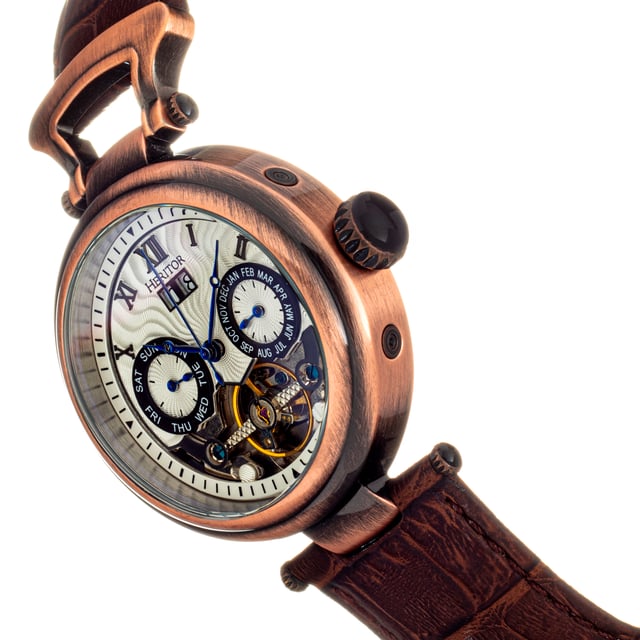 Heritor automatic men's ganzi watch top