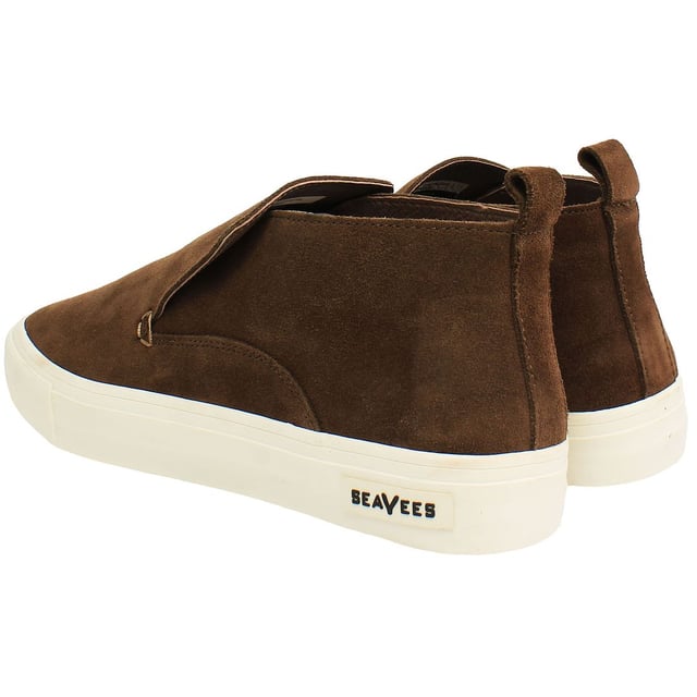Seavees Huntington Middie Slip-On Brown Suede Leather Mens Shoes HUNTINGTON MIDDIE_SABLE SUEDE