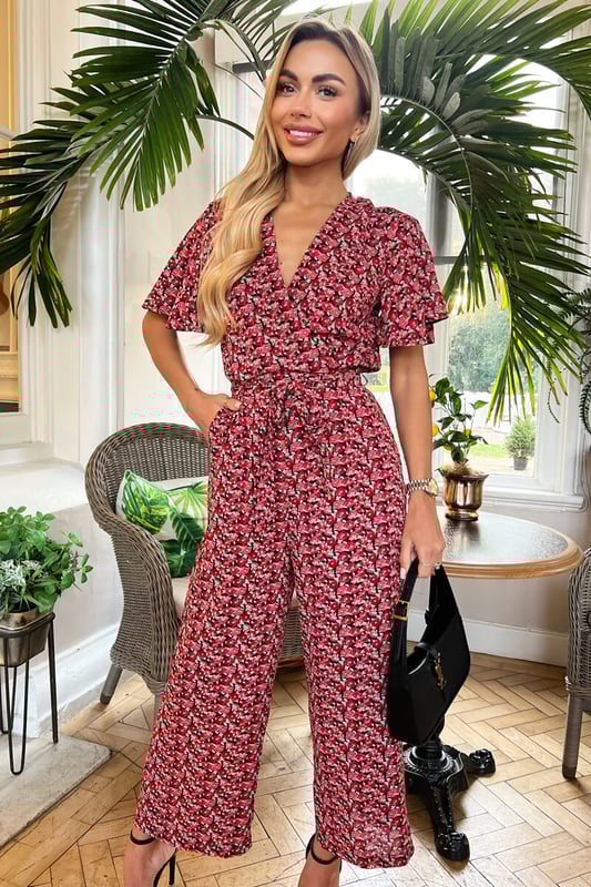 Oasis multi spot jumpsuit deals