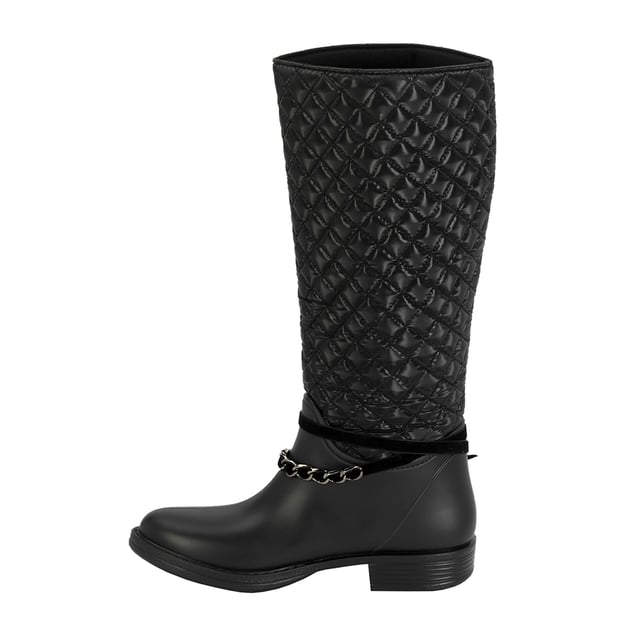 Guess,FLRAL3RUB11-BLACK-36,Als je het ideale merk zou willen creëren, zou je wellicht de legendarische Hollywood glamour willen combineren met een vleugje natuurlijke Franse elegantie. Dit is nu net wat de Marciano broers, iets meer dan 40 jaar geleden, hebben gedaan toen ze Guess oprichtten. Sindsdien is de groep uitgegroeid van een pionier op vlak van denim tot een wereldwijde lifestyle.